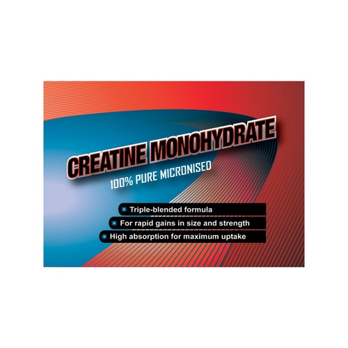 100% Micronised Creatine Monohydrate 1kg